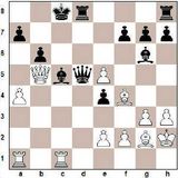 1. Rf3 d5 2. g3 c6 3. Bg2 Bg4 4. h3 Bh5 5. 0-0 Rd7 6. d4 e6 7. c4 Rgf6...