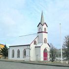Kirkjan á Vopnafirði var byggð 1903 og er enn í notkun.